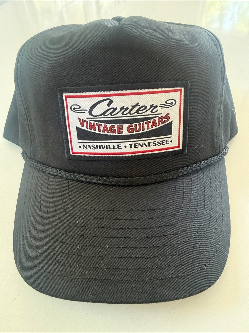 Carter Vintage Guitars Nashville Tennessee Patch Cap SnapBack